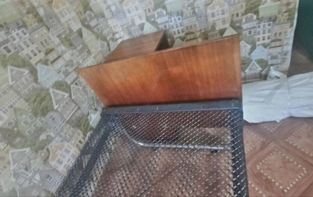 Кровать панцерная сетка.