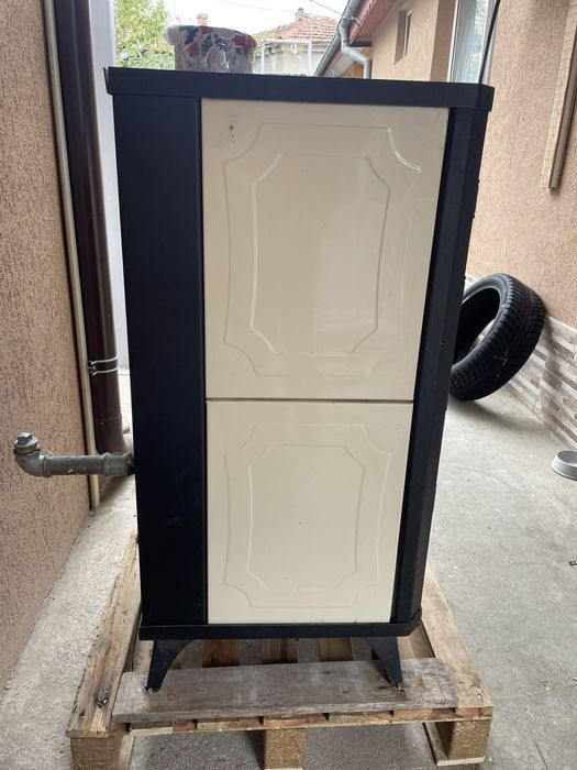 Печка с водна риза тип камина 18 + 5 kw