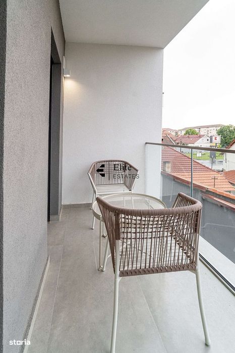 Apartament nou cu 2 camere cu terasa generoasa