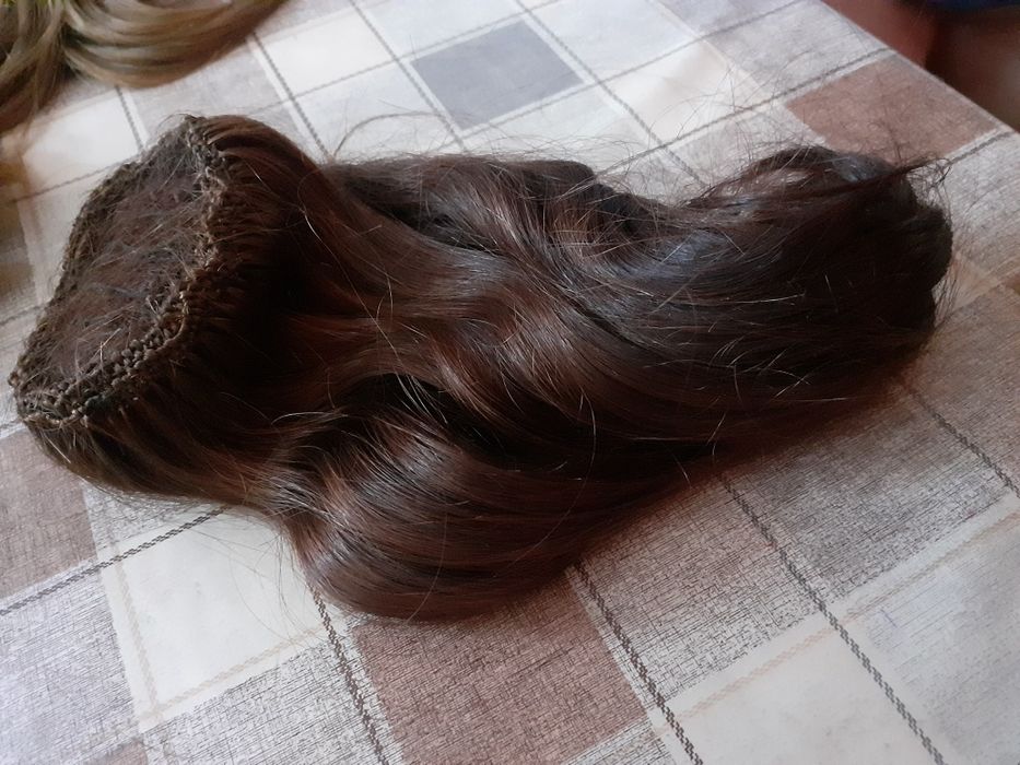 100% Естествена коса опашки