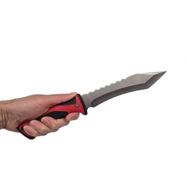 Cutit tactic de vanatoare, Snake Eye Red, 30 cm, teaca inclusa