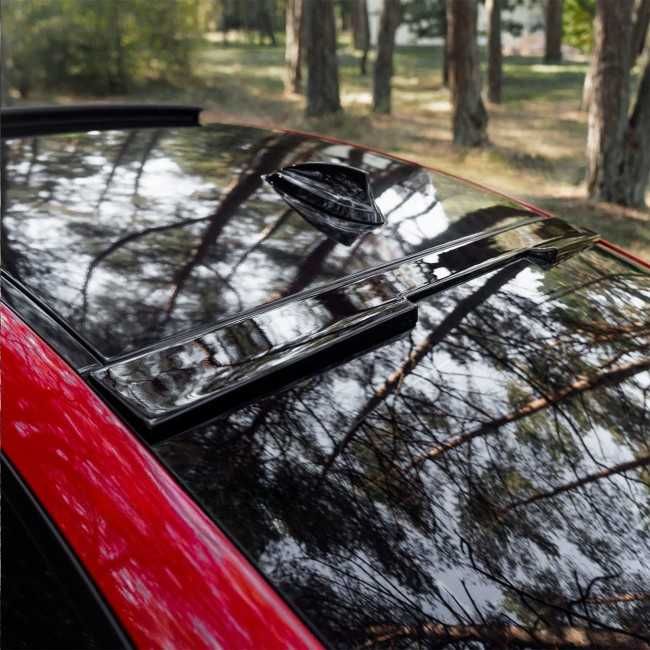 Eleron Luneta Lip Spoiler Geam BMW Seria 4 F36, Negru Lucios, ABS