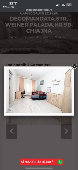 Garsonieră Chiajna proprietar