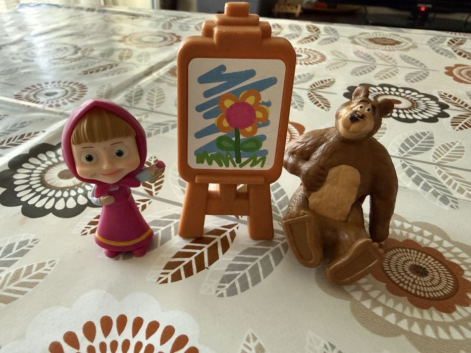 Маша и Мечока, Замък на Елза, коструктор, Lego, образователни игри