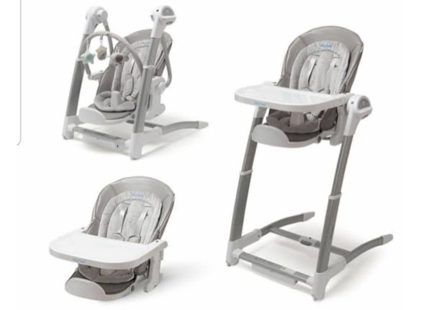 Пролам шезлонг-стул для кормления 2 в 1