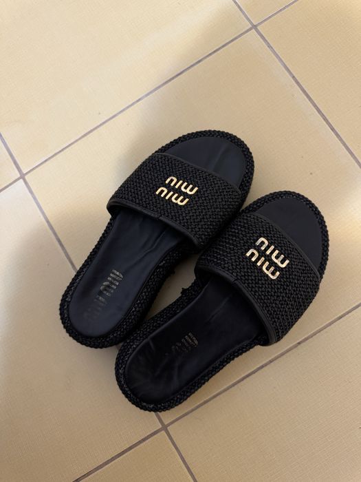 Дамски чехли Miu Miu
