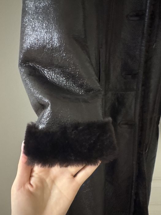 Дубленка зимняя теплая