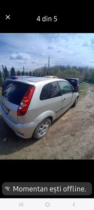 Dezmembrez ford fiesta an 2008 motor 1.6 diesel Cod motor HHJB