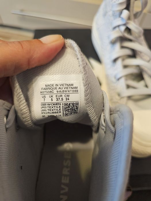 Teniși Converse tip gheată măsura 37.5