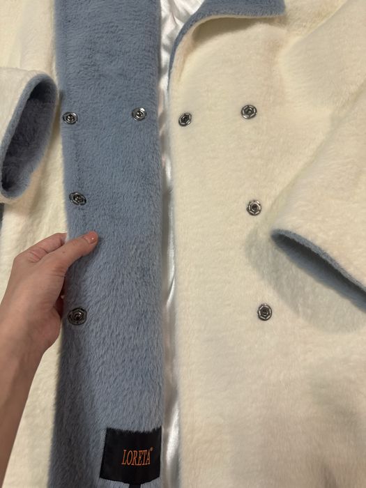 Пальто из шерсти Альпака