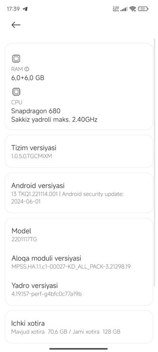 Redmi note 11 sotiladi