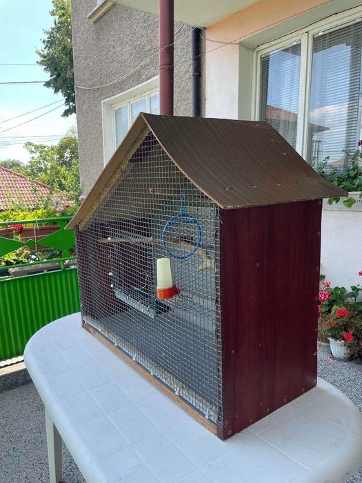 Handmade клетка за папагали