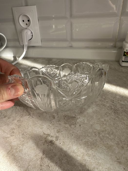 Менажница и 2 вазочки