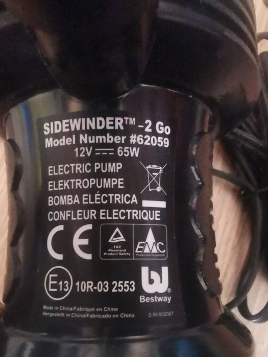 Помпа за дюшек на 12V с 3 накрайника