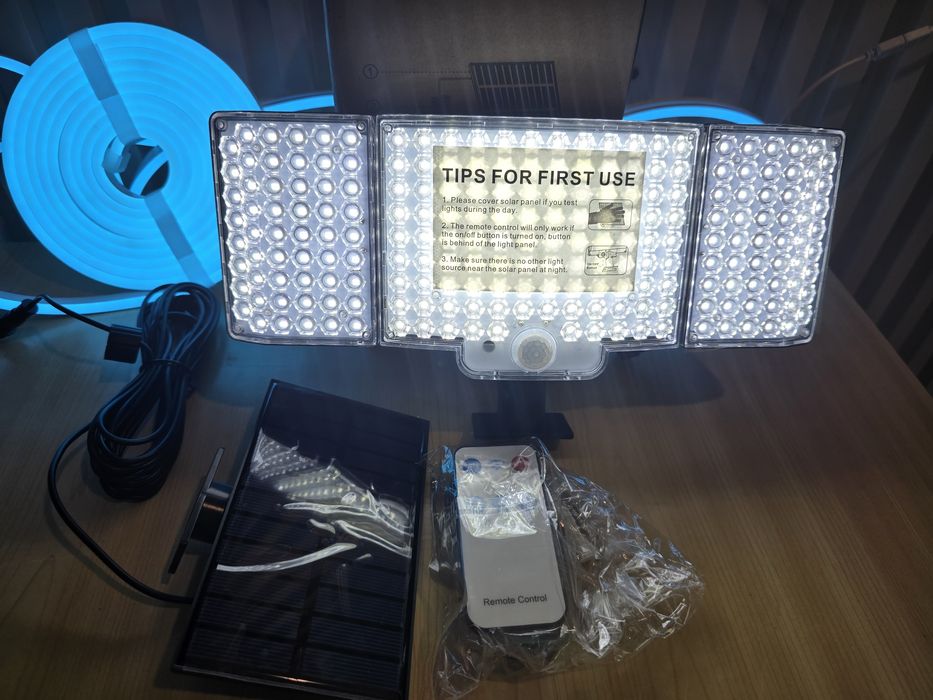 Соларна лампа за външни условия