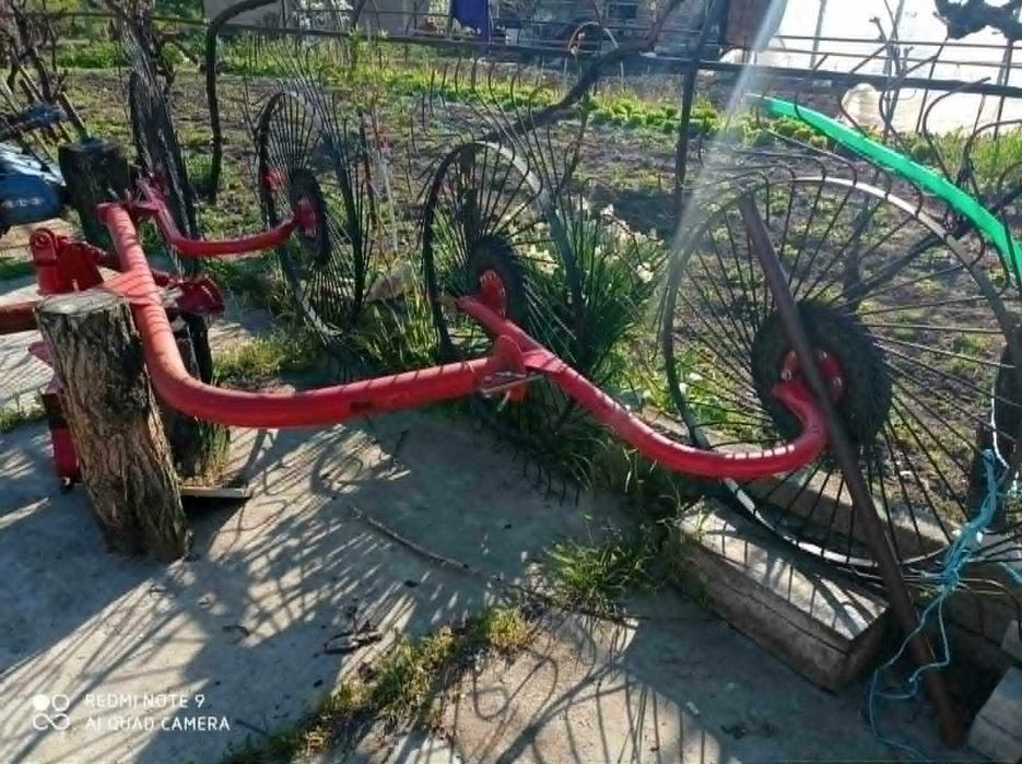 Продавам косачка и сеносъбирач
