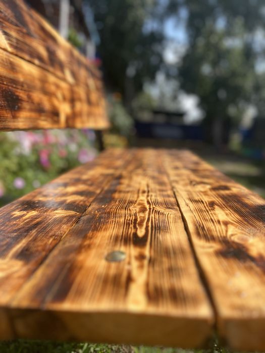 Скамейка ручной работы