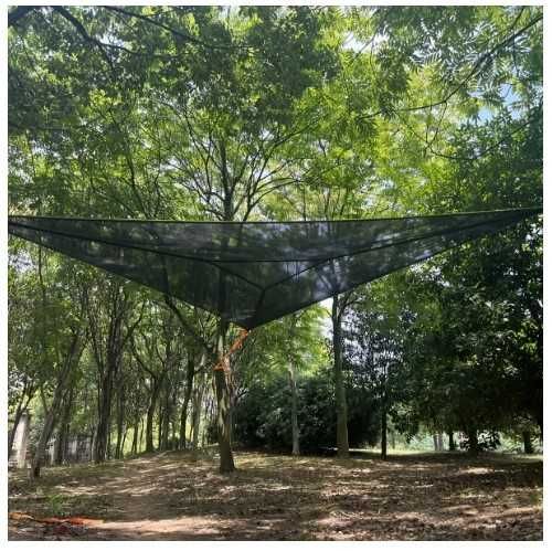 ГИГАНТСКИ Триточков ХАМАК Триъгълна люлка за 3 души *280см * Три точки