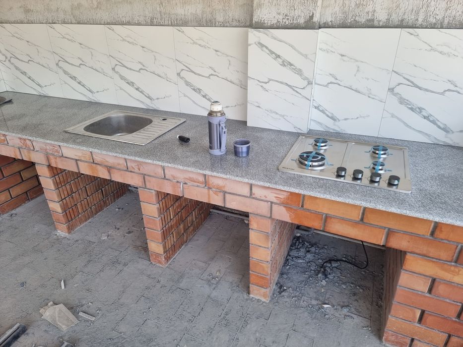 Летний кухня строим