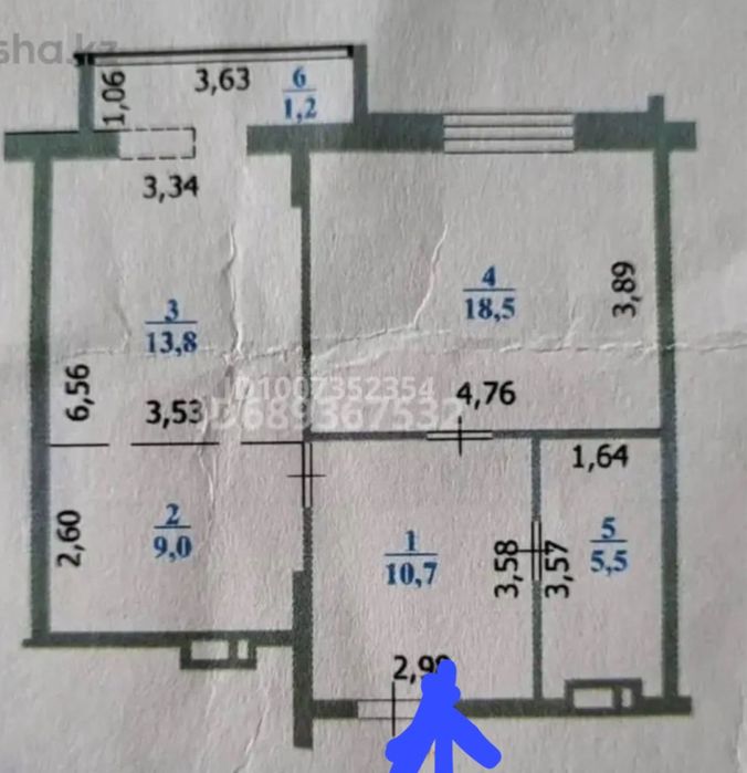 Продажа 2комн.квартиры(евродвушка)