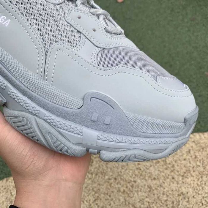 Balenciaga Triple S - Tan/Grey/Dark Grey