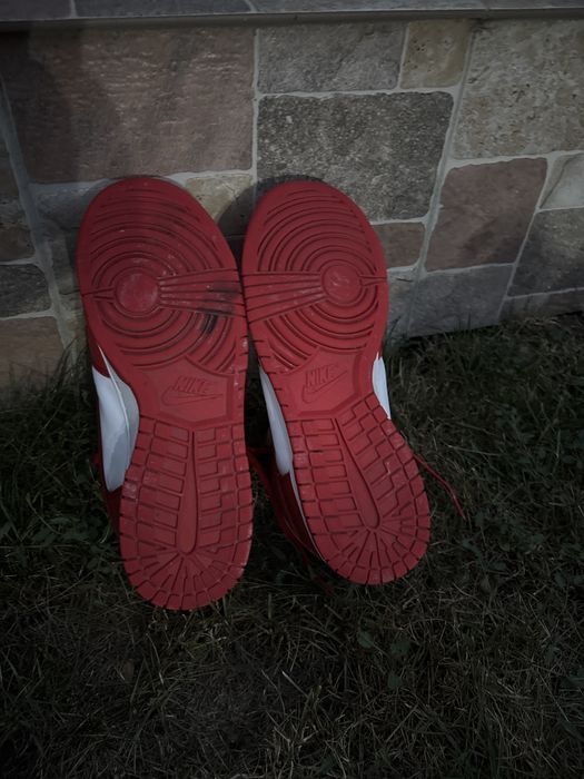 Nike Dunk High Red