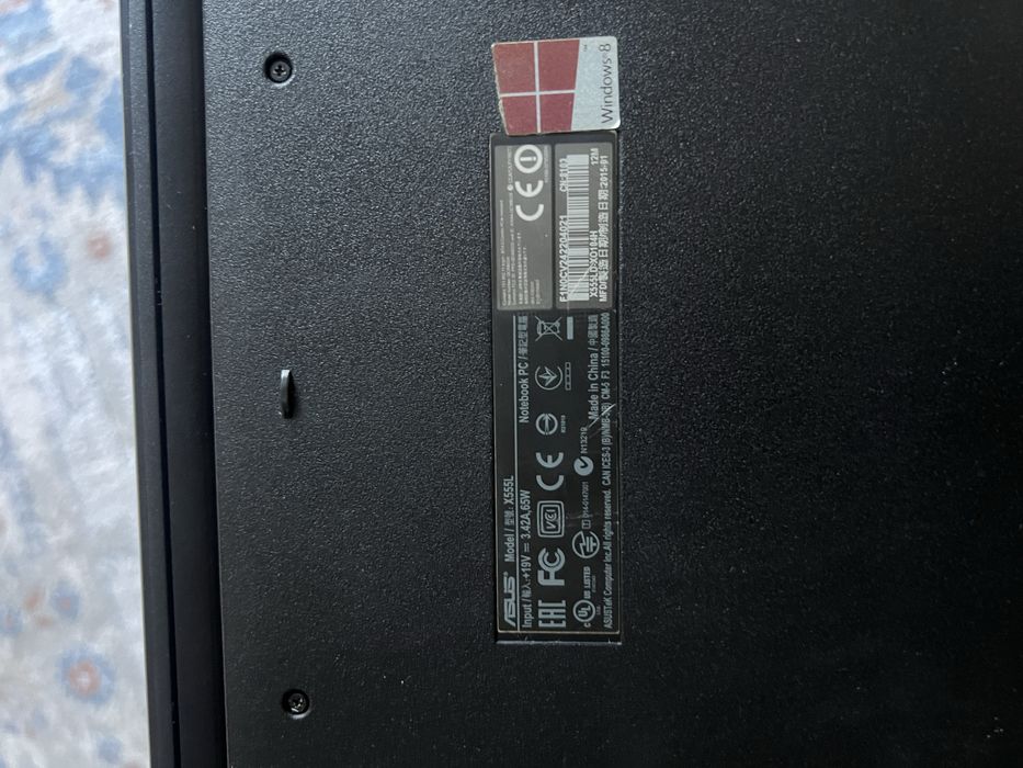 Асус x555l рабочий