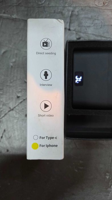 Set 2 microfoane lavaliera wireless pentru telefon