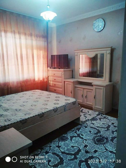 2 хоналик квартира Бухоро шахар(3-хоналик килинган)   ижарага берилади