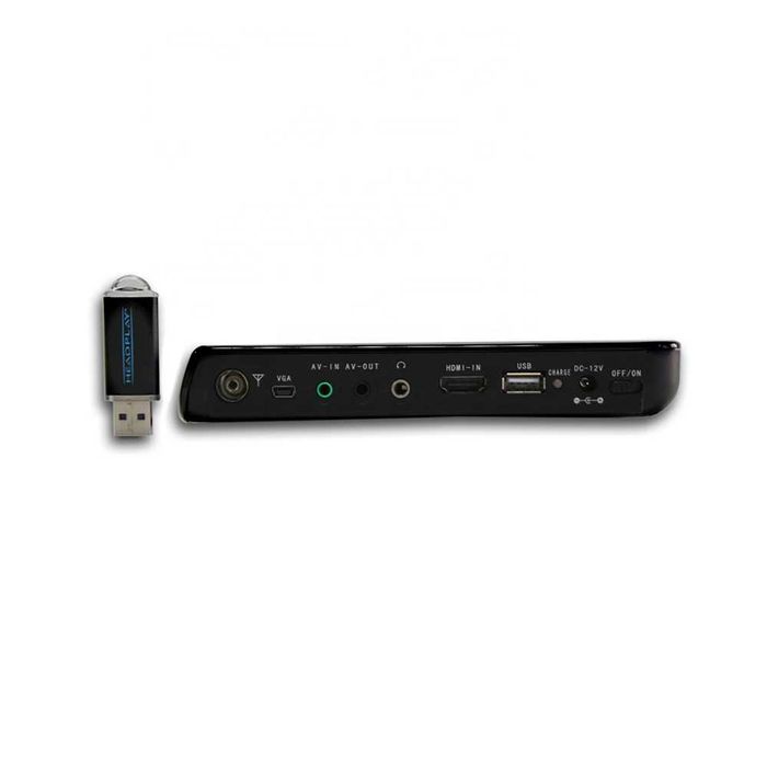 Малък телевизор портативен цифров тунер кола камион автомобил 12V 220V