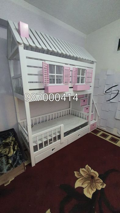 Bolajonlar uchun xar xil turdagi krovatlar