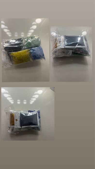 Епоксидна смола с нужните материали за изработка