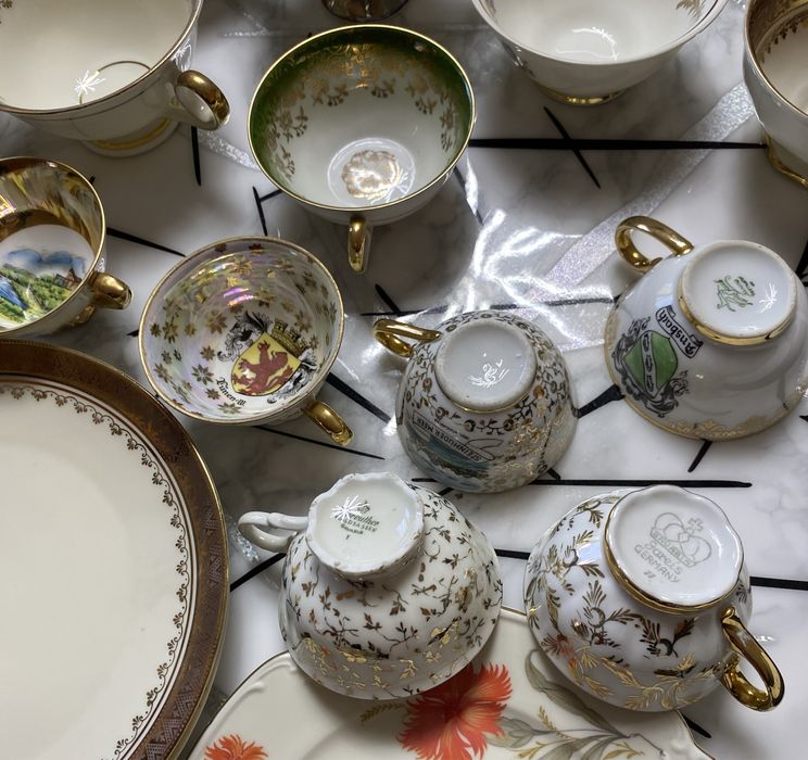 Colectie de cesti si farfurii Bavaria