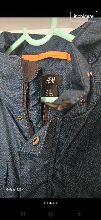 Geaca baieti H&M 14-15ani