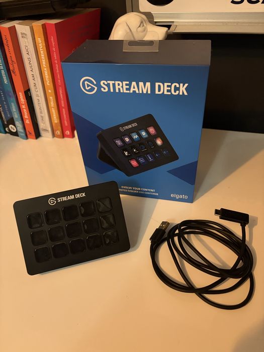 Stream deck 15 butoane ca nou