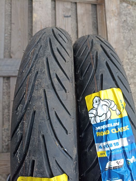 2 anvelope NOI Michelin 4.00 B18 dot 4020