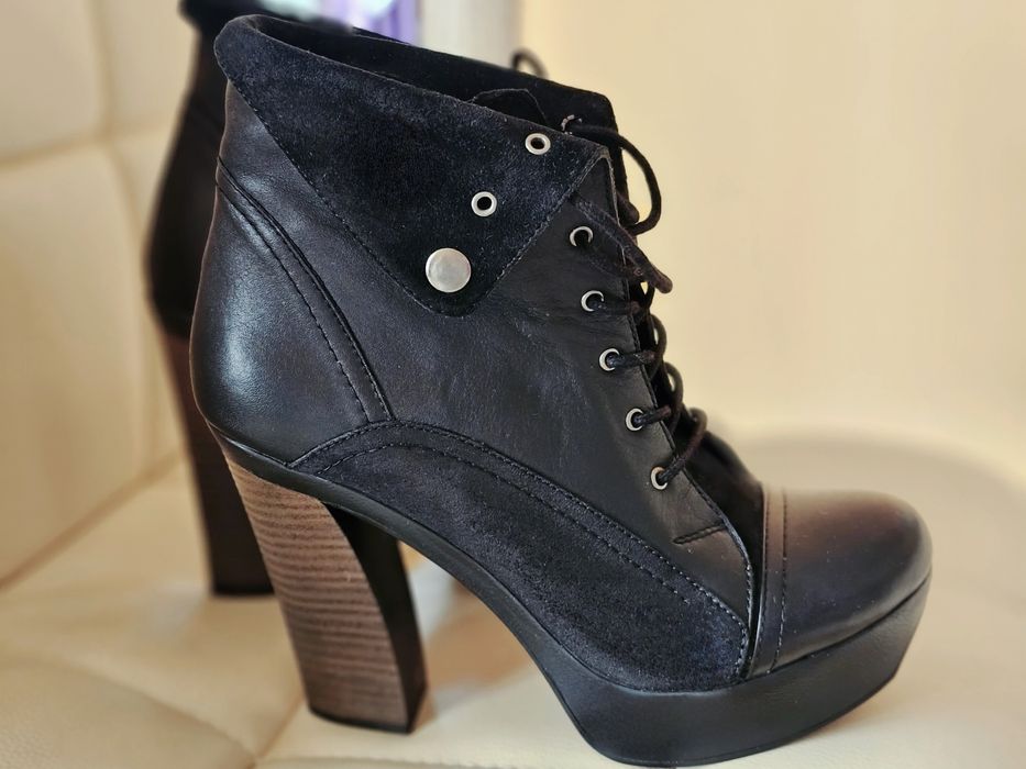 Боти естествена кожа