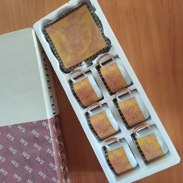 Кофейные чашки 24 к Gold