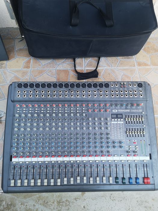 Dynacord Power Mate 1600-2 Pult Mixer Динакорд Пулт