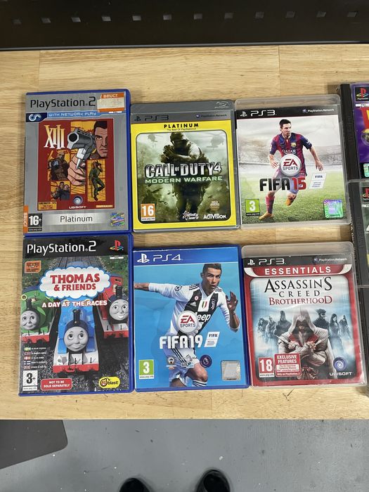 Lot 15 jocuri ps1 ps2 ps3 ps4