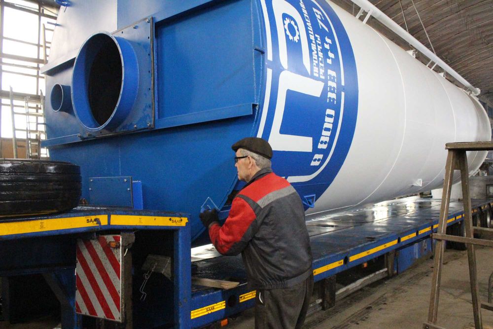 Силос цельносварной 48 тн