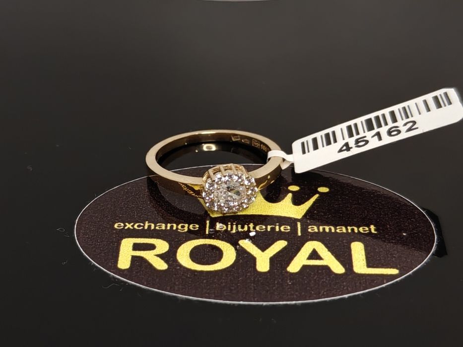 Bijuteria Royal: Inel aur 14k/1.52 gr