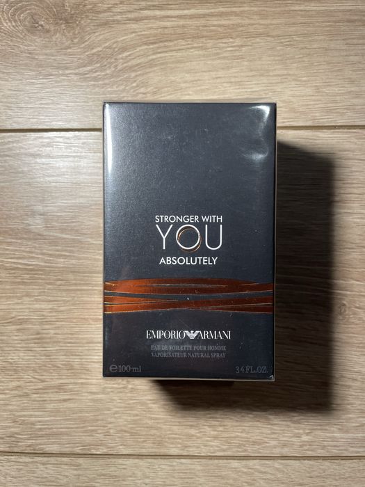 Emporio Armani Stronger with you absolutely 100 ml - nou