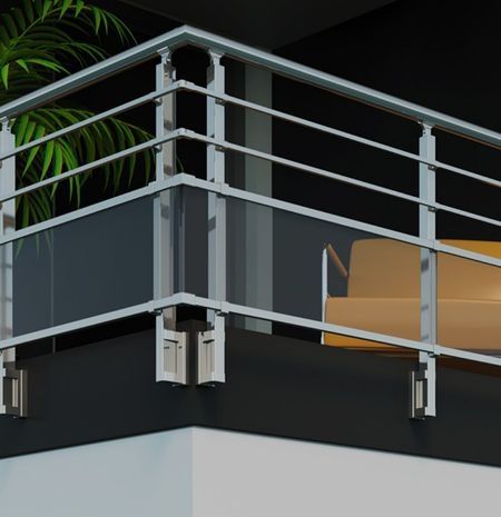 Алуминиеви и Стъклени Парапети