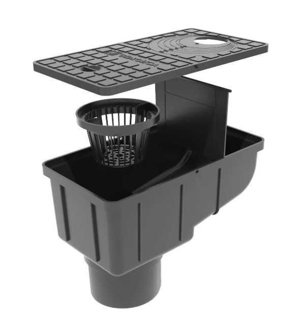 Трап уличный Gidrolica Rain, новый