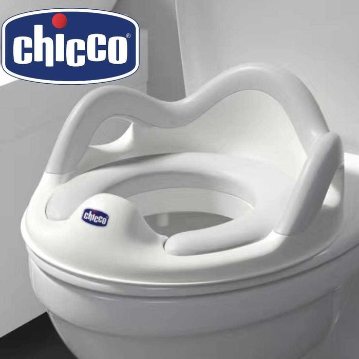 Специальное обучающее сиденье от Chicco для маленьких детей (в туалет)