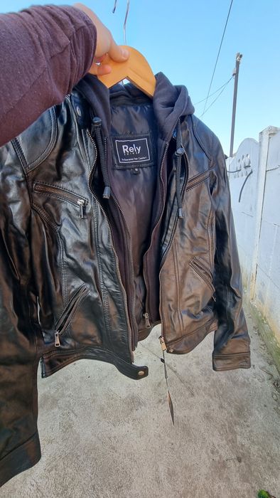 Geaca de piele naturala unisex