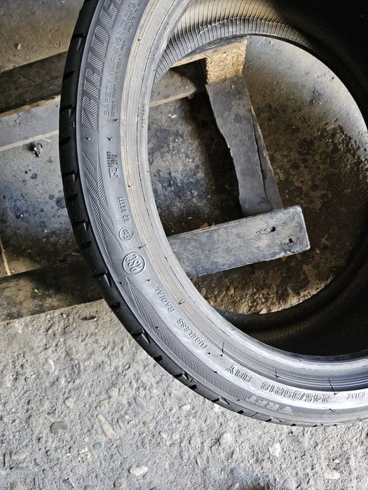 2 anvelope vara 245 35 18 Bridgestone Runflat 2018 6.3mm