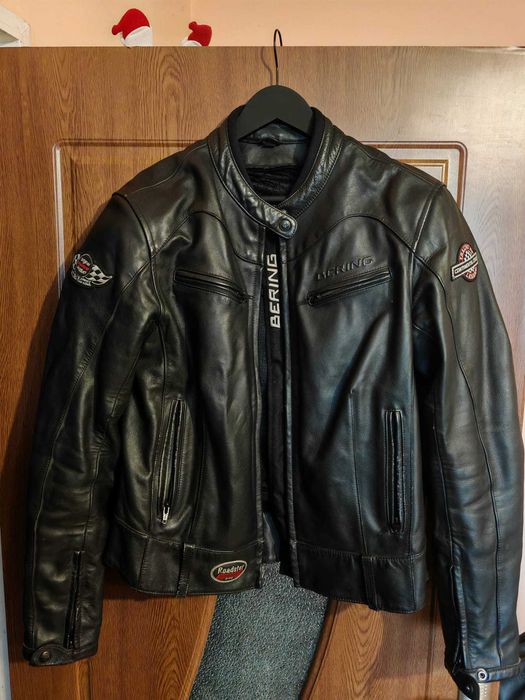 Geaca piele M-L  protectii full Bering moto