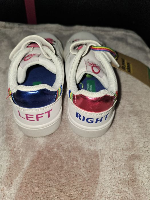 Чисто нови сникърси United Colors Of Benetton
Цена:60лв
Номер:27